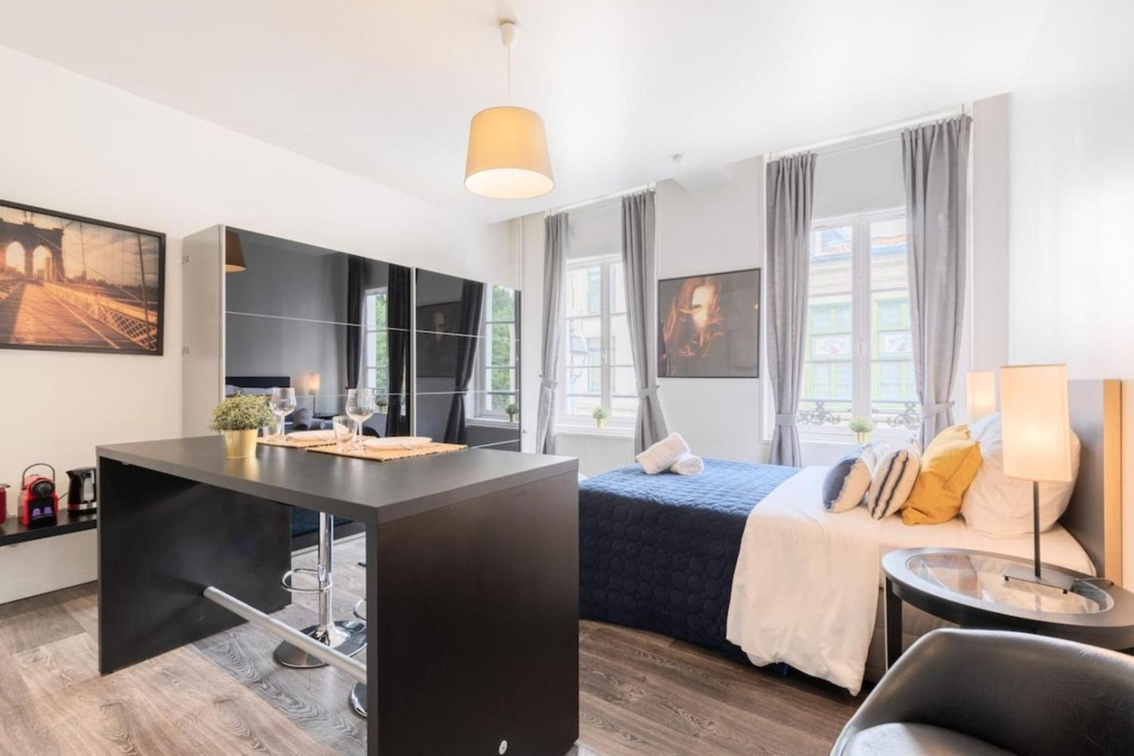 Vieux Lille - Large Modern And Functional Studio Exterior foto