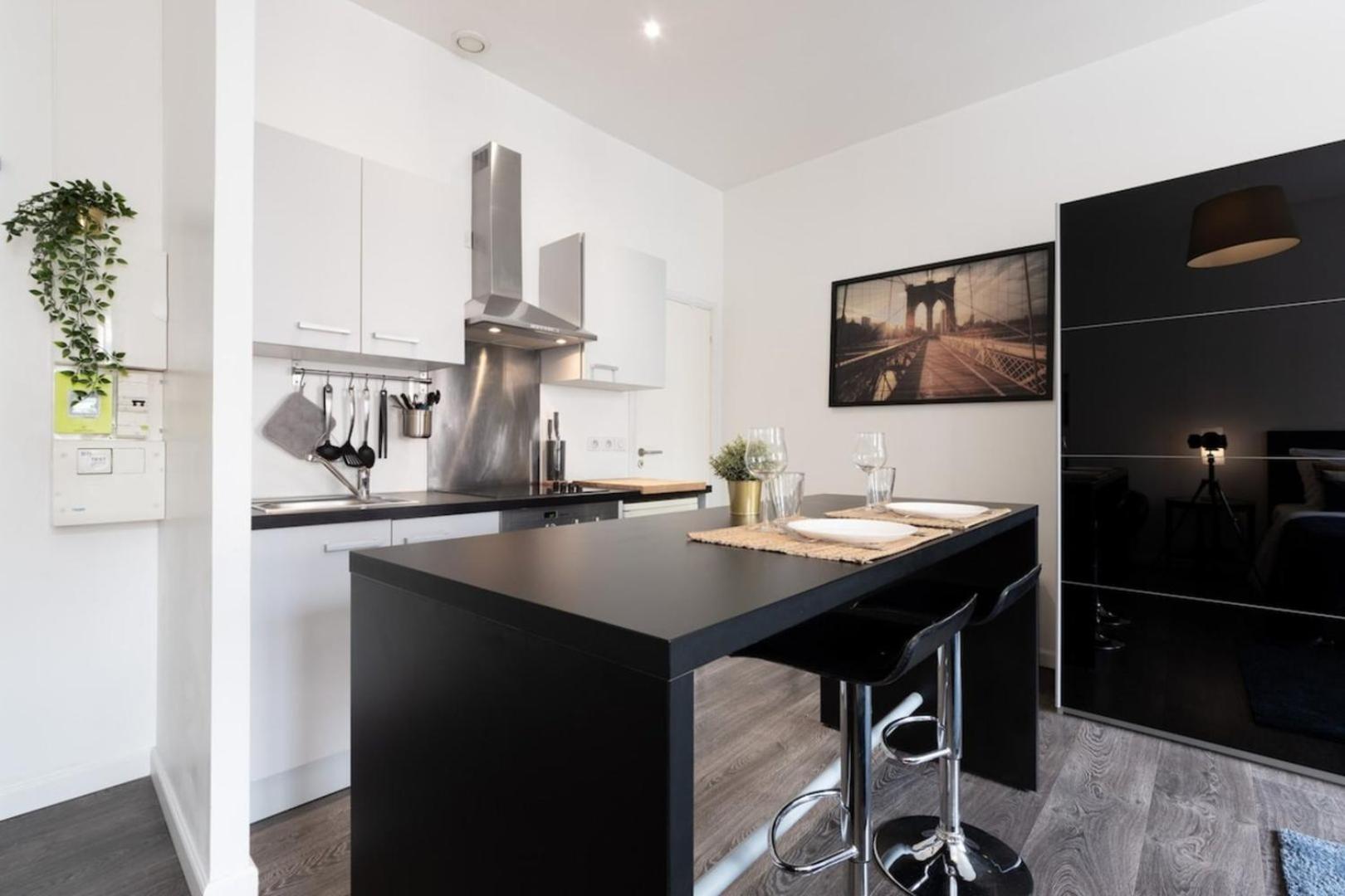 Vieux Lille - Large Modern And Functional Studio Exterior foto